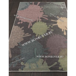 Ковер Карпет New 02 Разноцветный Дизайн 20 Прямоугольный